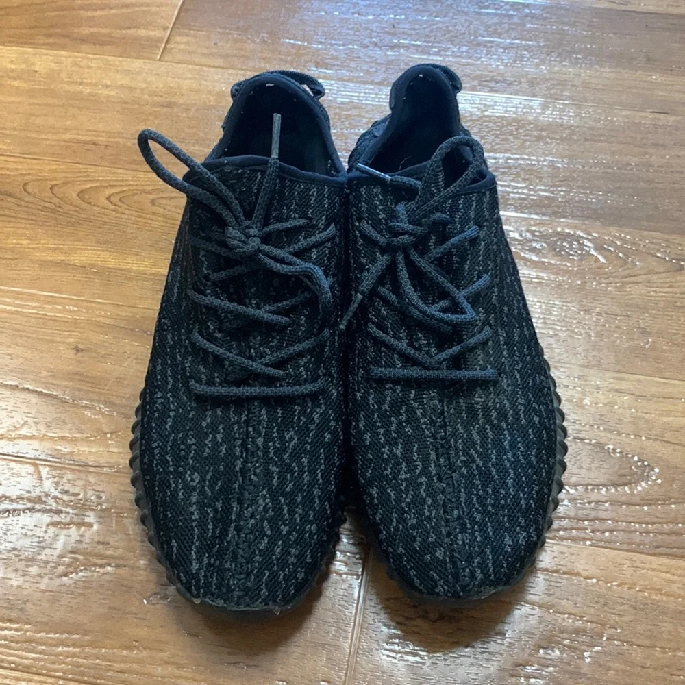 Adidas YZY Knit Lace-Up Casual Sneakers